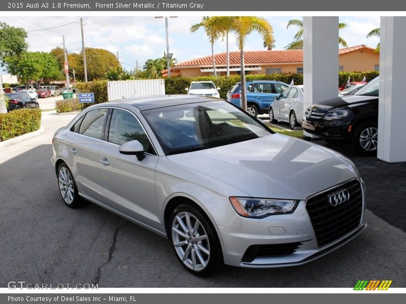 Florett Silver Metallic / Titanium Gray 2015 Audi A3 1.8 Premium