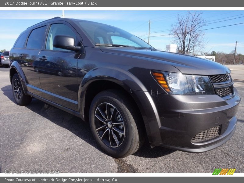 Granite Pearl-Coat / Black 2017 Dodge Journey SE