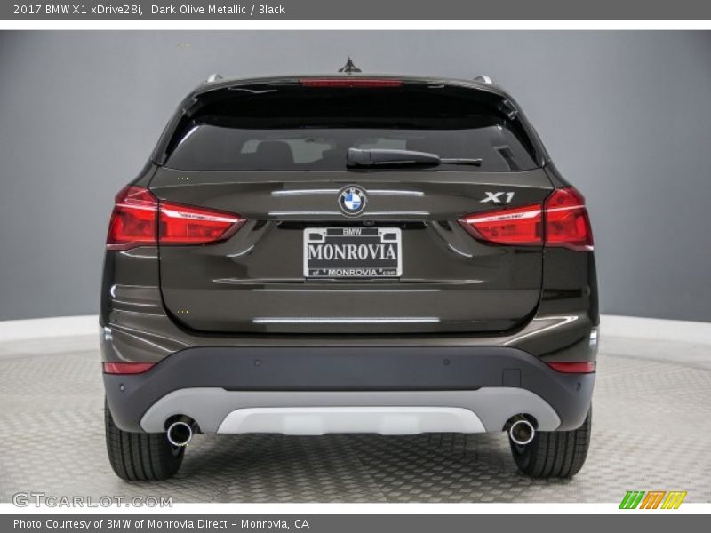 Dark Olive Metallic / Black 2017 BMW X1 xDrive28i