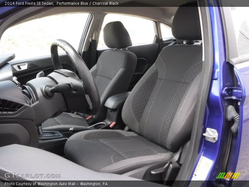 Performance Blue / Charcoal Black 2014 Ford Fiesta SE Sedan