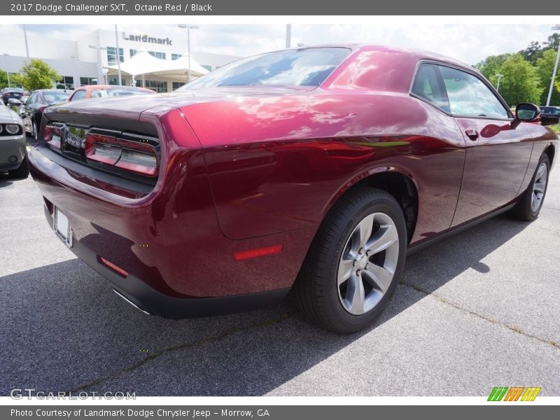 Octane Red / Black 2017 Dodge Challenger SXT