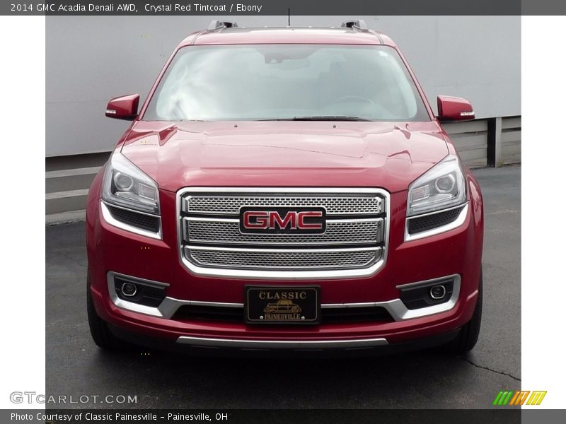 Crystal Red Tintcoat / Ebony 2014 GMC Acadia Denali AWD