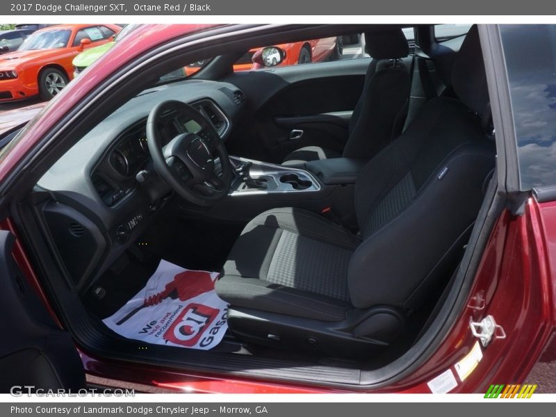 Octane Red / Black 2017 Dodge Challenger SXT