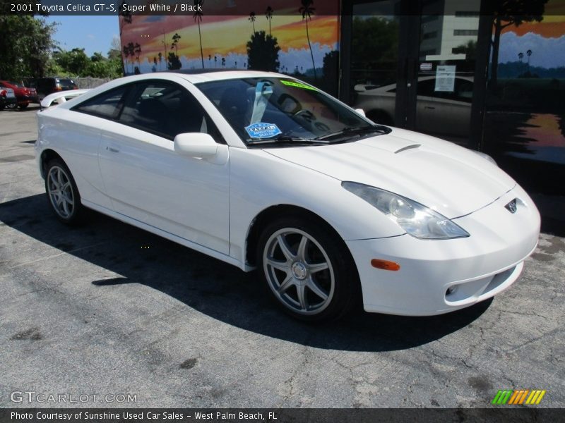 Front 3/4 View of 2001 Celica GT-S