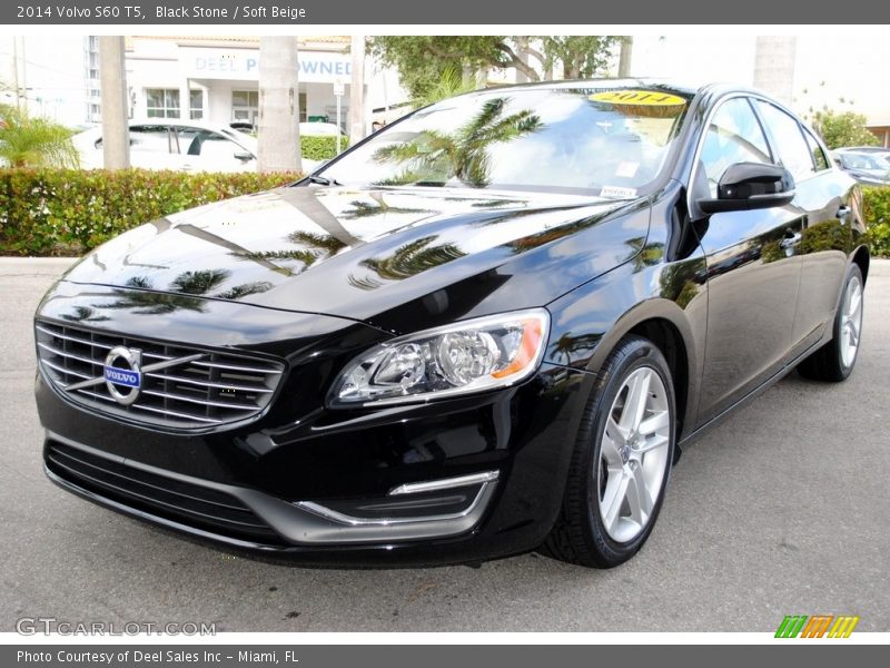 Black Stone / Soft Beige 2014 Volvo S60 T5