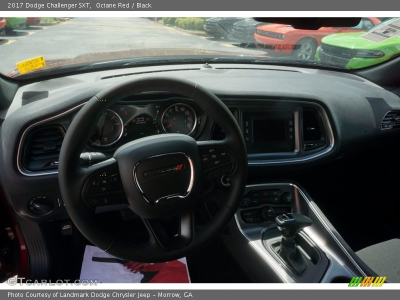 Octane Red / Black 2017 Dodge Challenger SXT