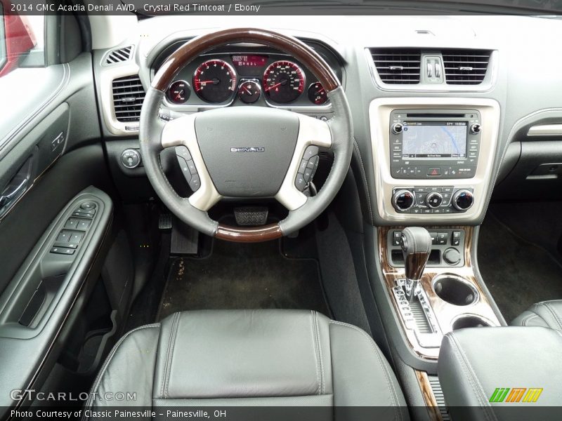 Crystal Red Tintcoat / Ebony 2014 GMC Acadia Denali AWD