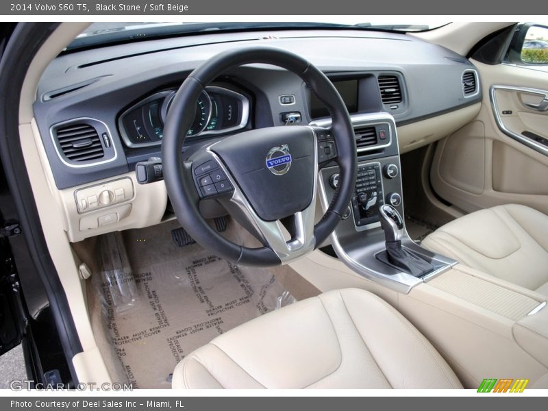  2014 S60 T5 Soft Beige Interior