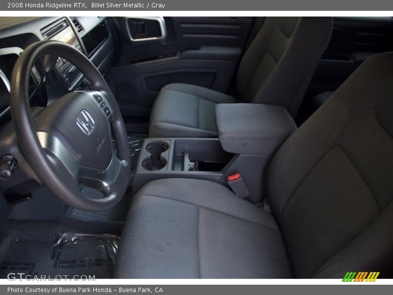 Billet Silver Metallic / Gray 2008 Honda Ridgeline RTX