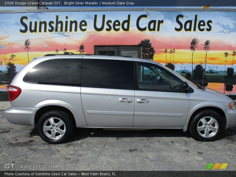 Bright Silver Metallic / Medium Slate Gray 2006 Dodge Grand Caravan SXT
