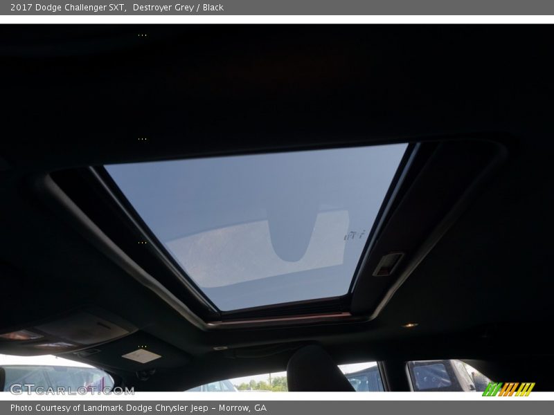 Destroyer Grey / Black 2017 Dodge Challenger SXT