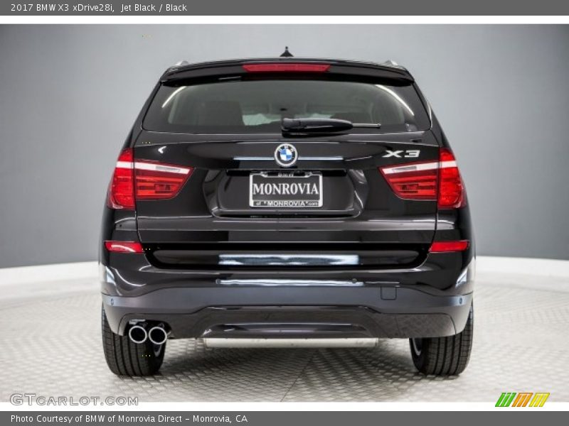 Jet Black / Black 2017 BMW X3 xDrive28i