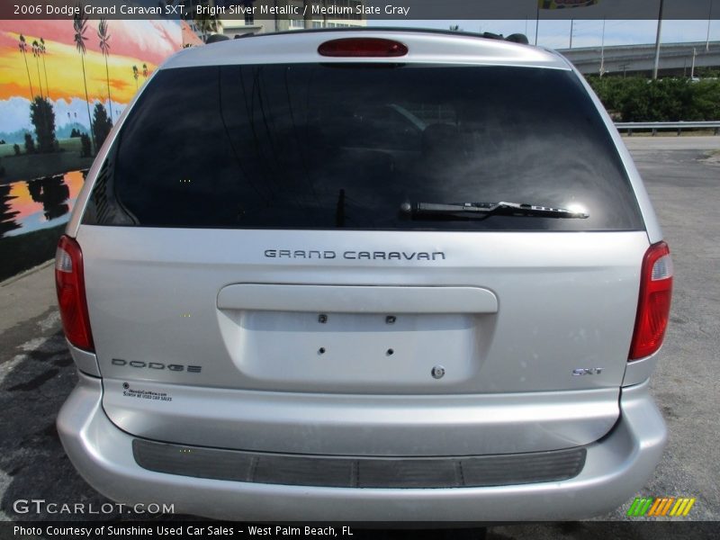 Bright Silver Metallic / Medium Slate Gray 2006 Dodge Grand Caravan SXT