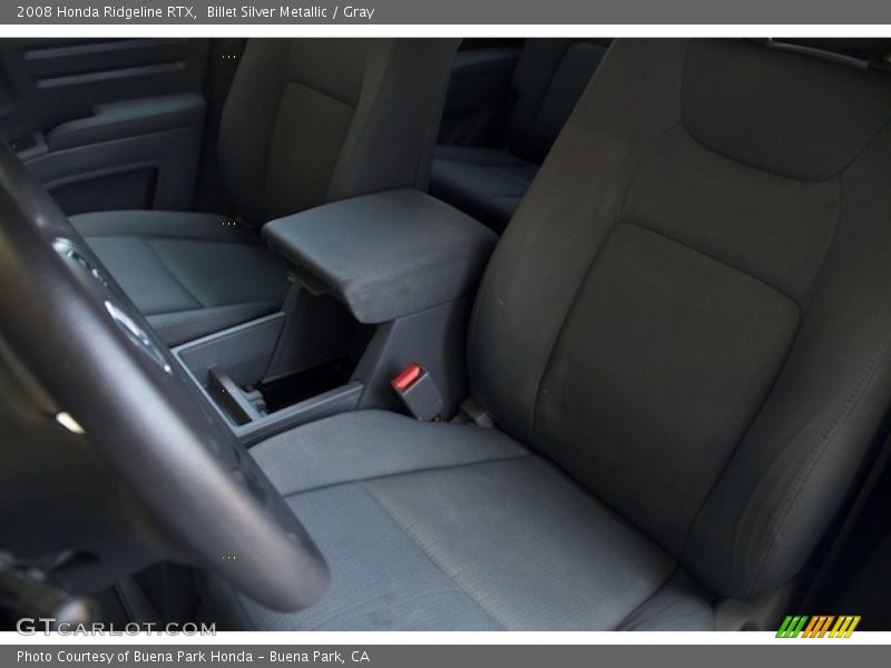 Billet Silver Metallic / Gray 2008 Honda Ridgeline RTX