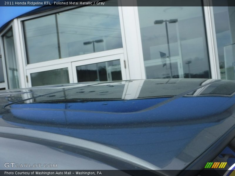 Polished Metal Metallic / Gray 2011 Honda Ridgeline RTL