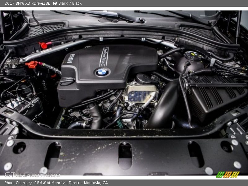 Jet Black / Black 2017 BMW X3 xDrive28i