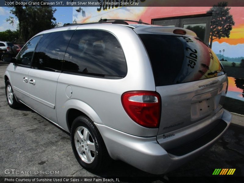 Bright Silver Metallic / Medium Slate Gray 2006 Dodge Grand Caravan SXT