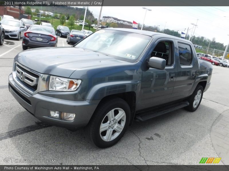 Polished Metal Metallic / Gray 2011 Honda Ridgeline RTL