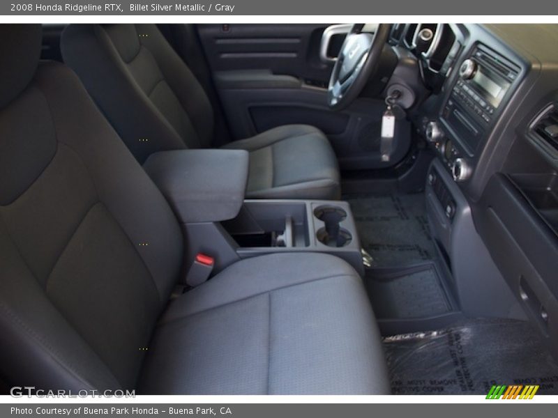 Billet Silver Metallic / Gray 2008 Honda Ridgeline RTX