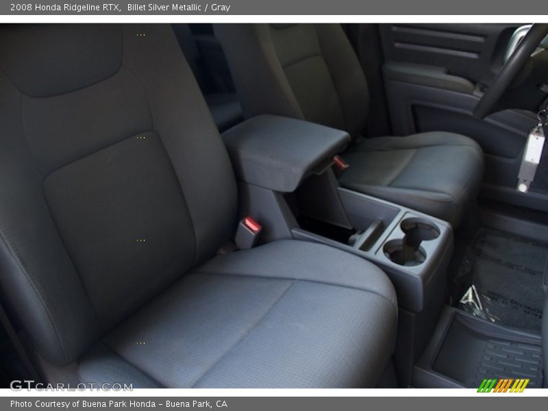 Billet Silver Metallic / Gray 2008 Honda Ridgeline RTX