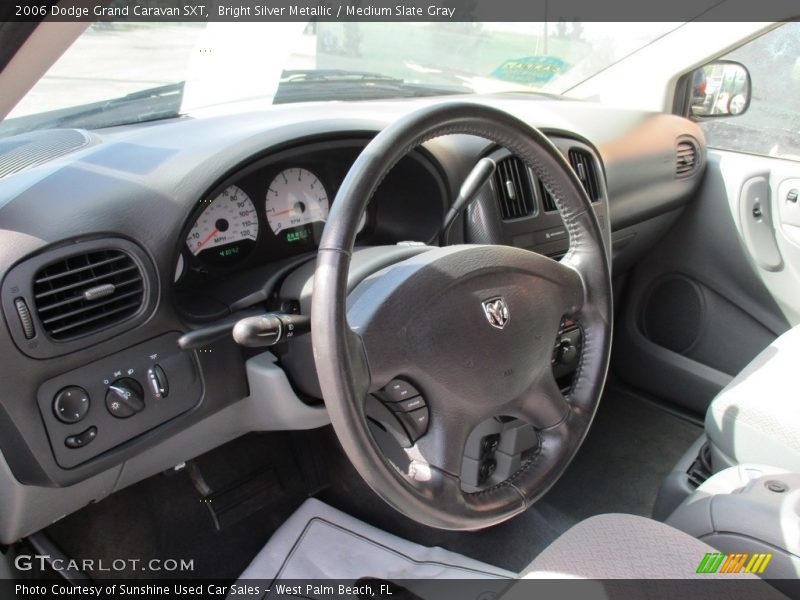 Bright Silver Metallic / Medium Slate Gray 2006 Dodge Grand Caravan SXT