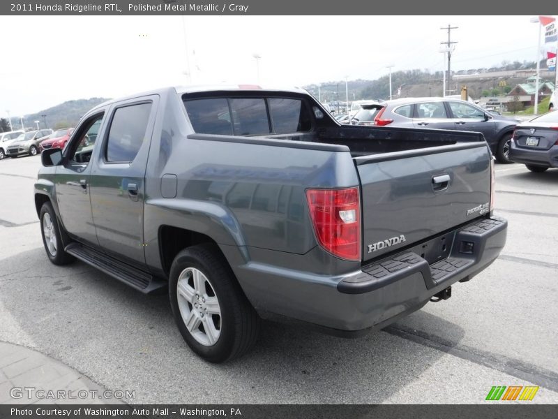 Polished Metal Metallic / Gray 2011 Honda Ridgeline RTL