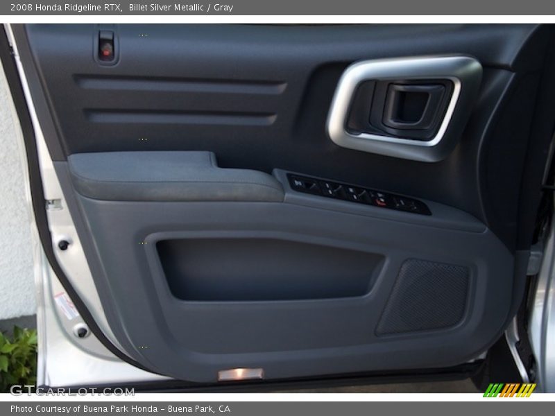 Billet Silver Metallic / Gray 2008 Honda Ridgeline RTX