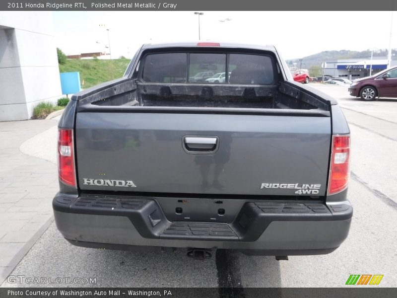 Polished Metal Metallic / Gray 2011 Honda Ridgeline RTL