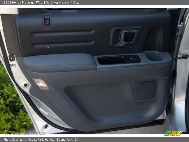Billet Silver Metallic / Gray 2008 Honda Ridgeline RTX