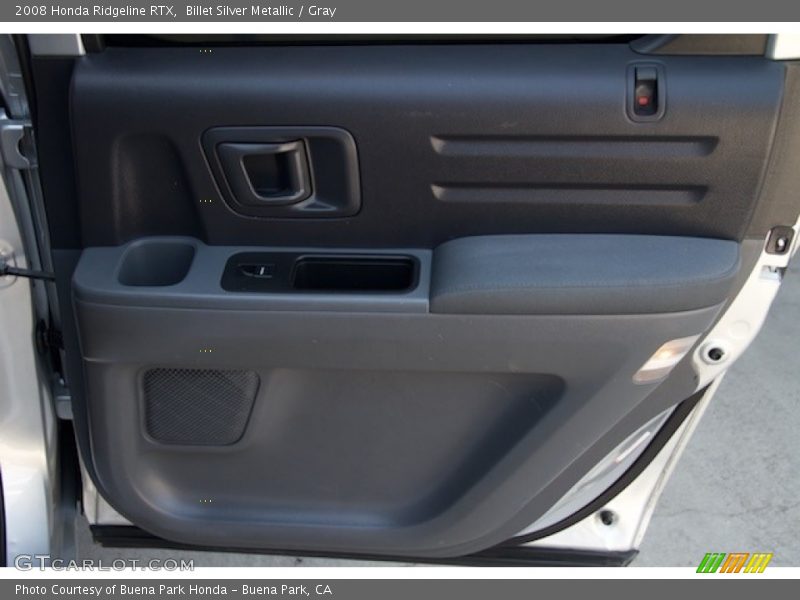 Billet Silver Metallic / Gray 2008 Honda Ridgeline RTX