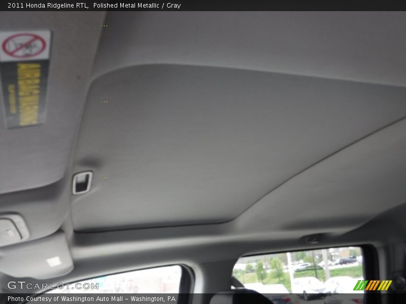 Polished Metal Metallic / Gray 2011 Honda Ridgeline RTL