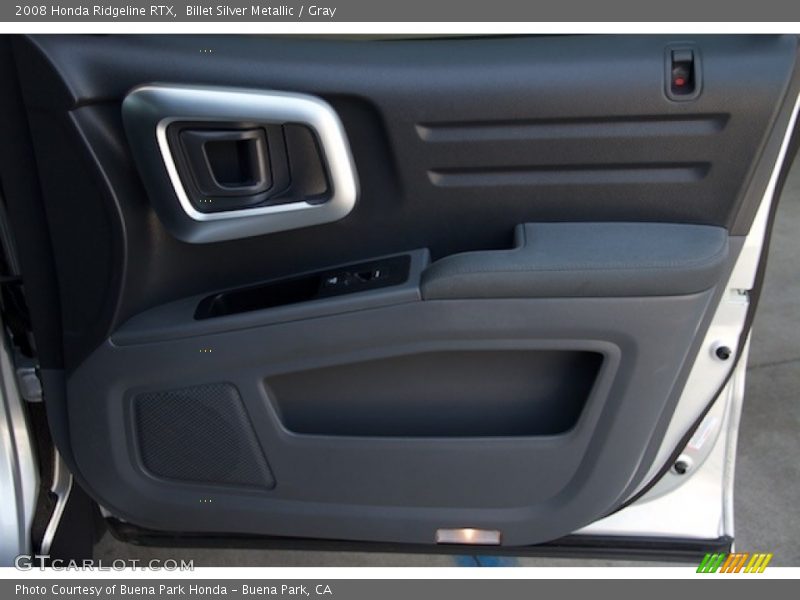 Billet Silver Metallic / Gray 2008 Honda Ridgeline RTX
