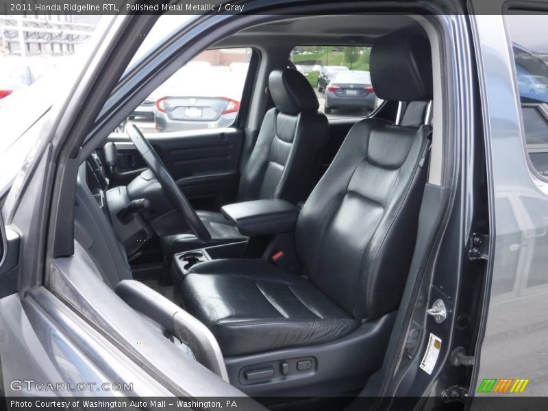 Polished Metal Metallic / Gray 2011 Honda Ridgeline RTL