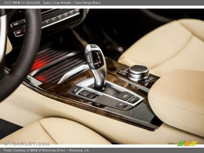 Space Gray Metallic / Sand Beige/Black 2017 BMW X3 sDrive28i