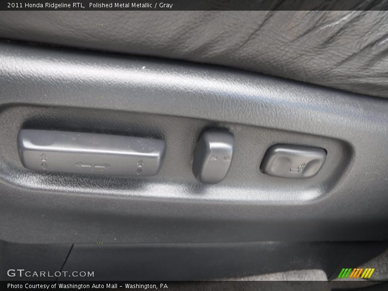 Polished Metal Metallic / Gray 2011 Honda Ridgeline RTL