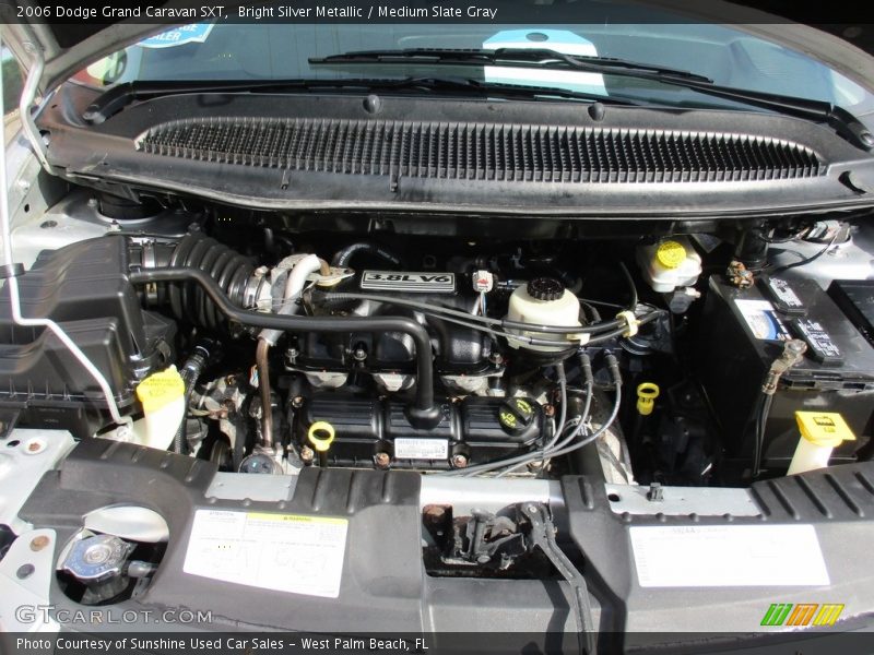 Bright Silver Metallic / Medium Slate Gray 2006 Dodge Grand Caravan SXT