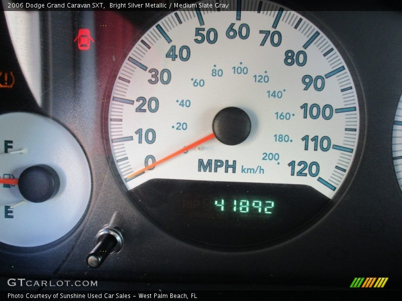Bright Silver Metallic / Medium Slate Gray 2006 Dodge Grand Caravan SXT