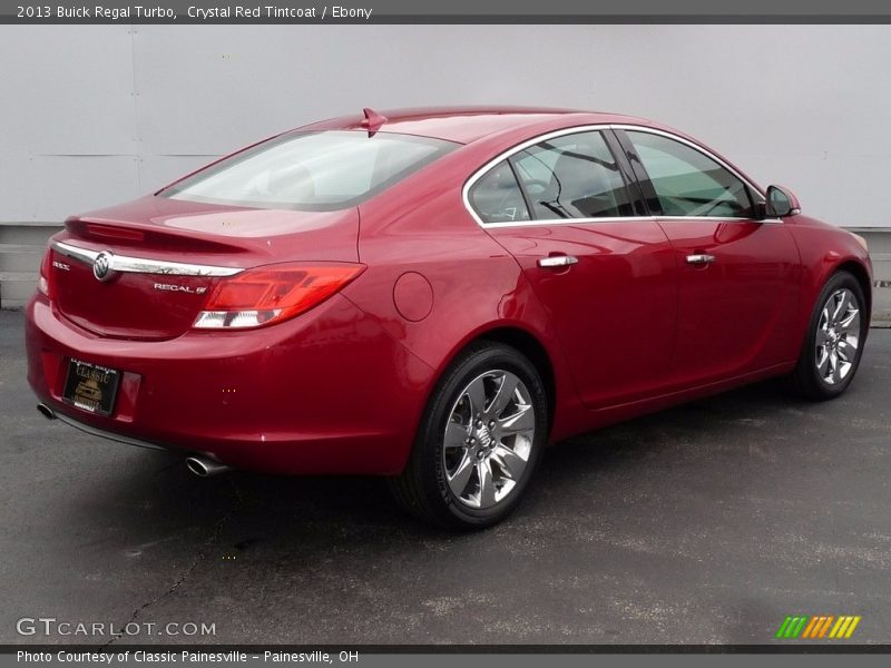 Crystal Red Tintcoat / Ebony 2013 Buick Regal Turbo