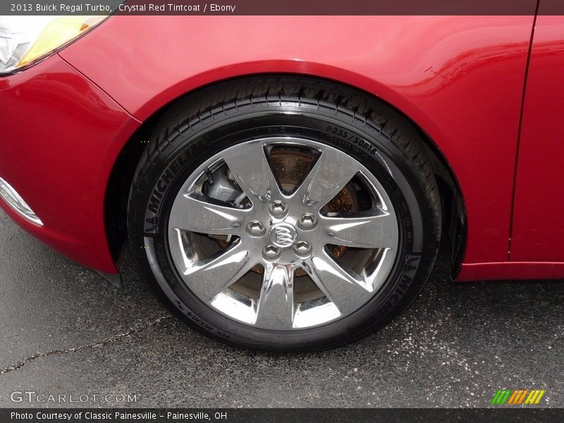 Crystal Red Tintcoat / Ebony 2013 Buick Regal Turbo