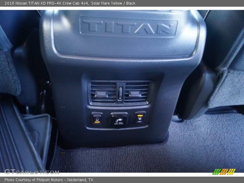 Solar Flare Yellow / Black 2016 Nissan TITAN XD PRO-4X Crew Cab 4x4