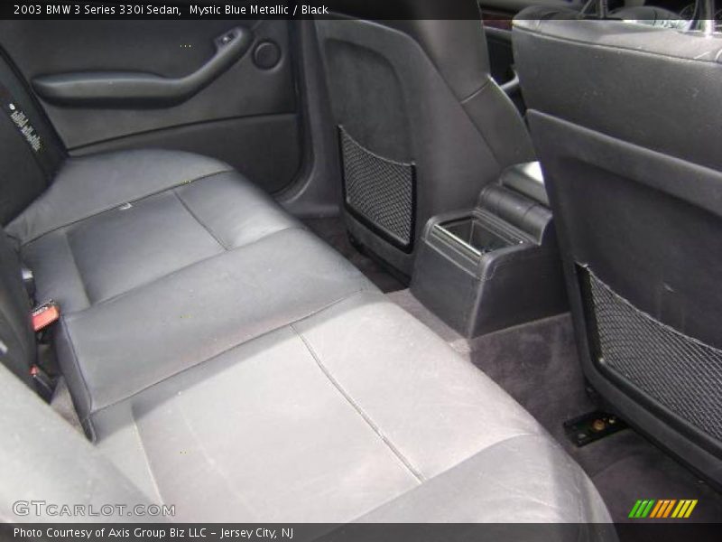 Mystic Blue Metallic / Black 2003 BMW 3 Series 330i Sedan