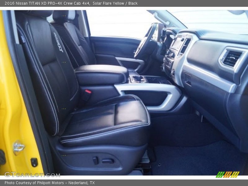 Solar Flare Yellow / Black 2016 Nissan TITAN XD PRO-4X Crew Cab 4x4