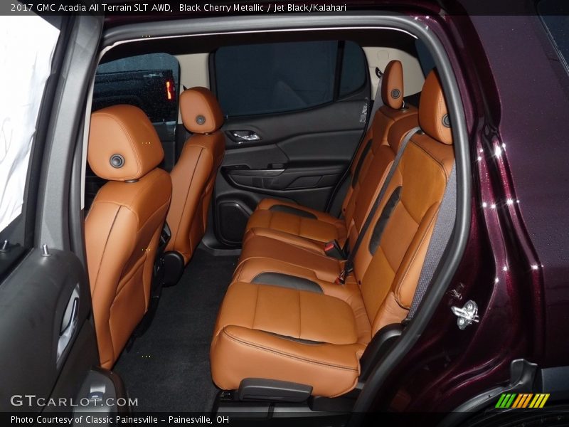 Black Cherry Metallic / Jet Black/Kalahari 2017 GMC Acadia All Terrain SLT AWD