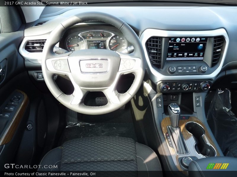 Summit White / Jet Black 2017 GMC Acadia SLE
