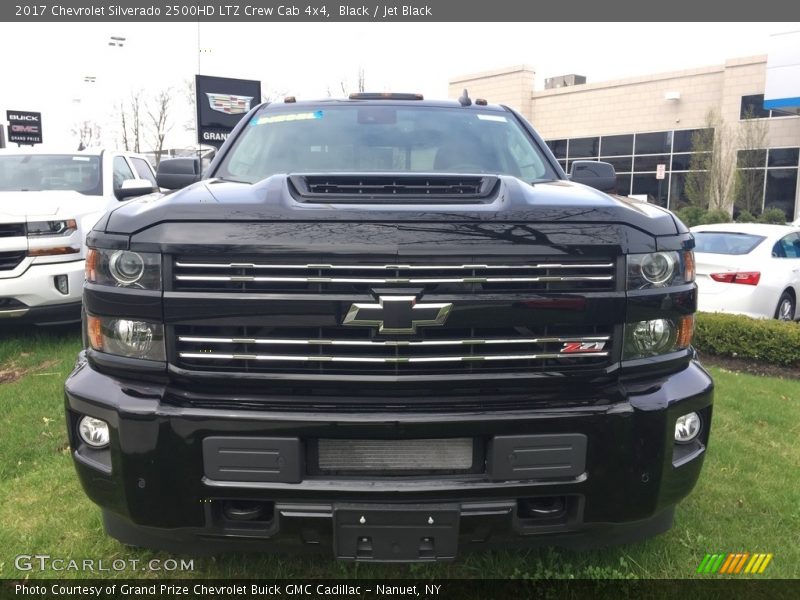 Black / Jet Black 2017 Chevrolet Silverado 2500HD LTZ Crew Cab 4x4