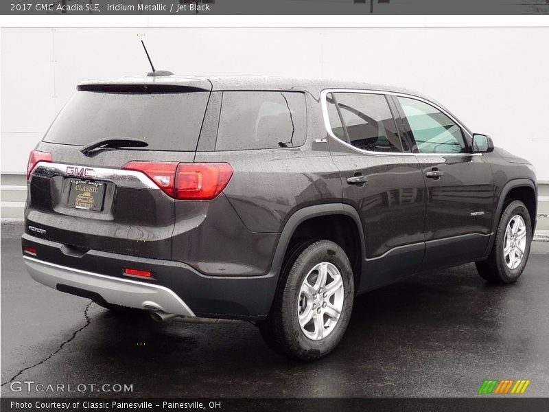 Iridium Metallic / Jet Black 2017 GMC Acadia SLE