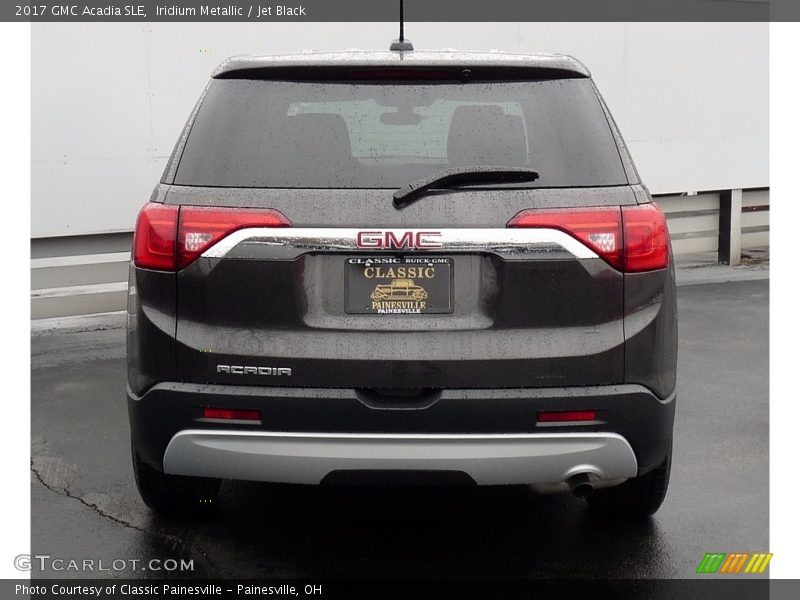 Iridium Metallic / Jet Black 2017 GMC Acadia SLE