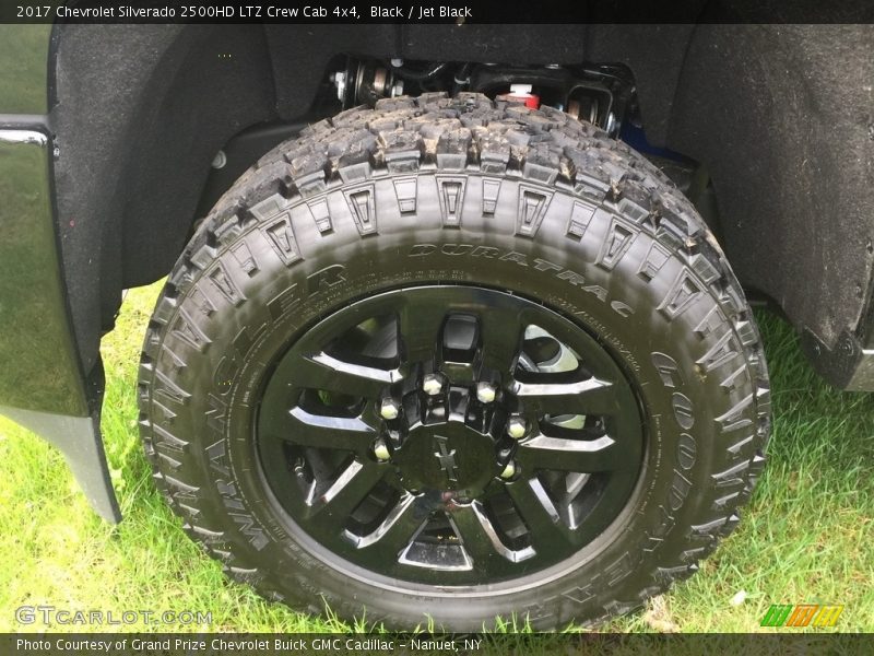 Black / Jet Black 2017 Chevrolet Silverado 2500HD LTZ Crew Cab 4x4