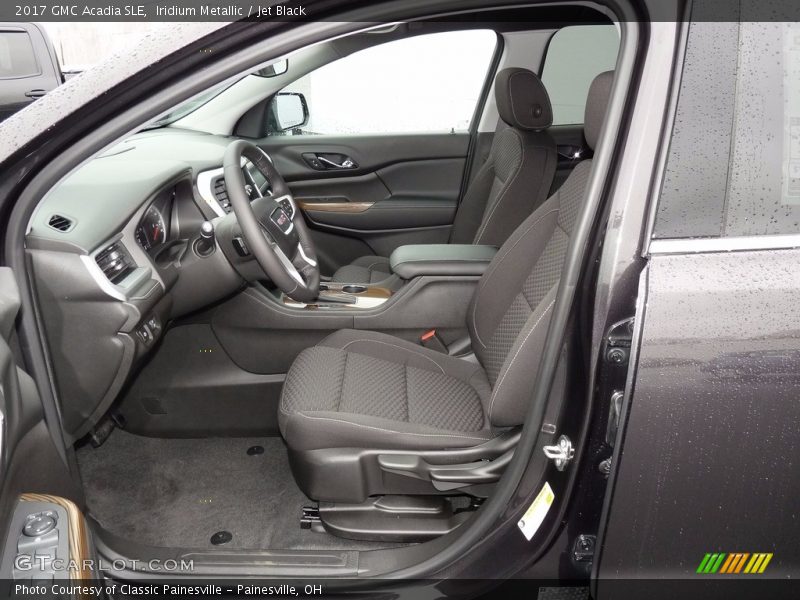 Front Seat of 2017 Acadia SLE