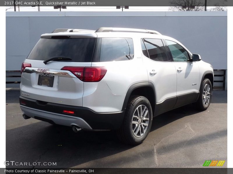 Quicksilver Metallic / Jet Black 2017 GMC Acadia SLE